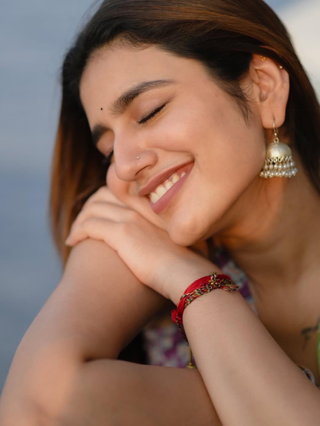 Priya Varrier Looks Beautiful in Stylish Printed Outfit (8)