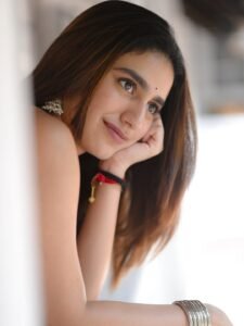 Priya Varrier Looks Beautiful in Stylish Printed Outfit beautiful outfit images