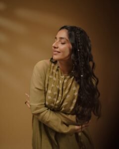 Rajisha Vijayan Looks Elegant in Olive Green Ethnic Outfit trending celebrity photos