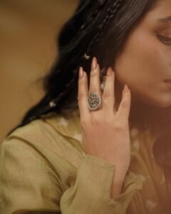 Rajisha Vijayan Looks Elegant in Olive Green Ethnic Outfit beautiful outfit images