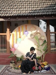 Ruchira Jadhav Stuns in Elegant Black Saree – Latest HD Photos (12)