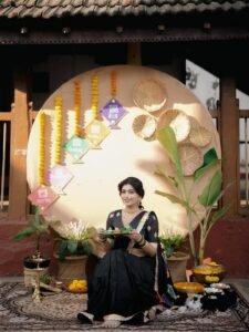 Ruchira Jadhav Stuns in Elegant Black Saree – Latest HD Photos (17)