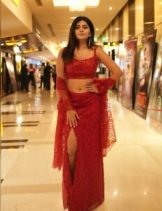 Ruchira Jadhav Stuns in Glamorous Red Outfit trending celebrity photos