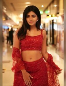 Ruchira Jadhav Stuns in Glamorous Red Outfit stunning fashion look