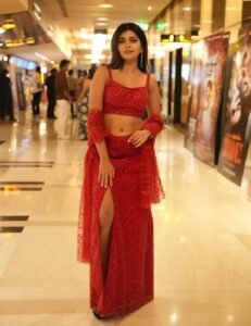 Ruchira Jadhav Stuns in Glamorous Red Outfit trending celebrity photos