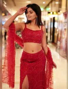 Ruchira Jadhav Stuns in Glamorous Red Outfit latest HD photos
