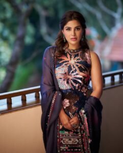 Samyuktha Stuns in Sparkling Sequin Dress – Latest Glamorous Photos (2)