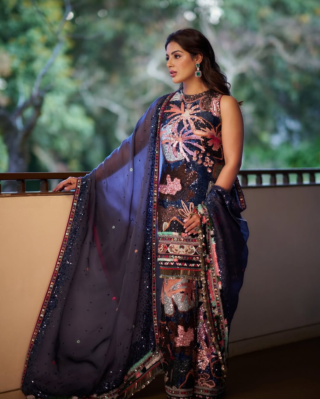 Samyuktha Stuns in Sparkling Sequin Dress – Latest Glamorous Photos (7)