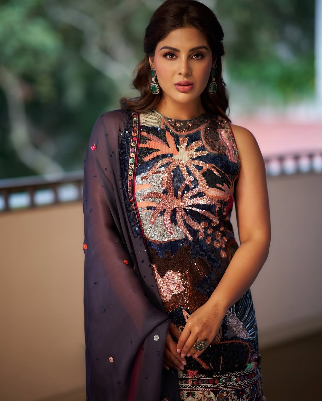 Samyuktha Stuns in Sparkling Sequin Dress – Latest Glamorous Photos (9)