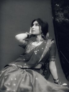 Sara Arjun Royal Bridal Look in Red Saree HD Images trending celebrity photos