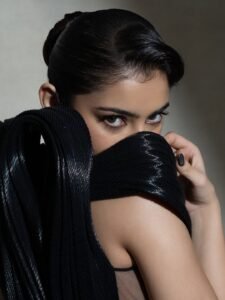 Sara Arjun Stunning Black Outfit HD Photos 2026 stunning fashion look