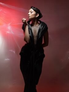 Sara Arjun Stunning Black Outfit HD Photos 2026 beautiful outfit images