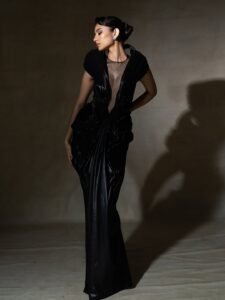 Sara Arjun Stunning Black Outfit HD Photos 2026 trending celebrity photos