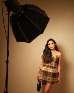 Sayani Gupta Stunning Checkered Mini Dress Photos 2026 stunning fashion look