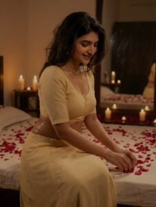 Sreeleela Stuns in Elegant Ethnic Look – AI Generated Photos (11)