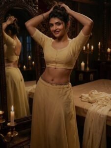 Sreeleela Stuns in Elegant Ethnic Look – AI Generated Photos (13)