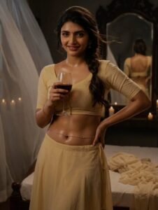 Sreeleela Stuns in Elegant Ethnic Look – AI Generated Photos (5)