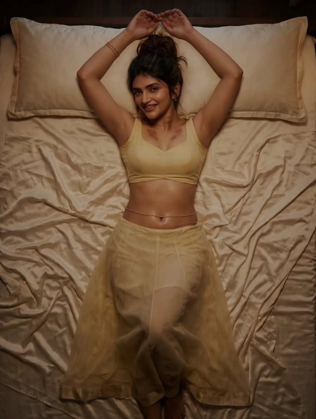 Sreeleela Stuns in Elegant Ethnic Look – AI Generated Photos (6)