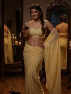 Sreeleela Stuns in Elegant Ethnic Look – AI Generated Photos (7)