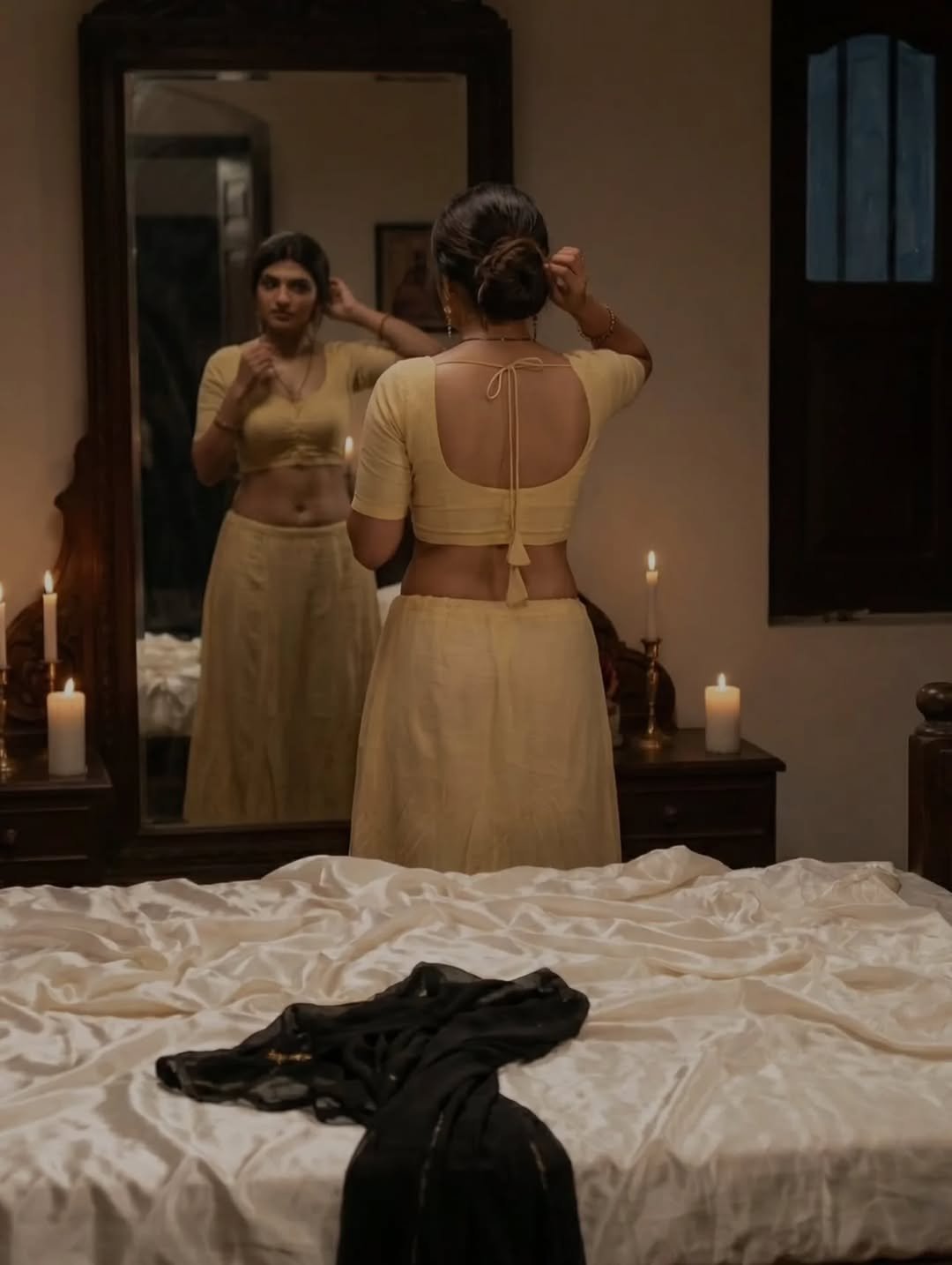 Sreeleela Stuns in Elegant Ethnic Look – AI Generated Photos (8)