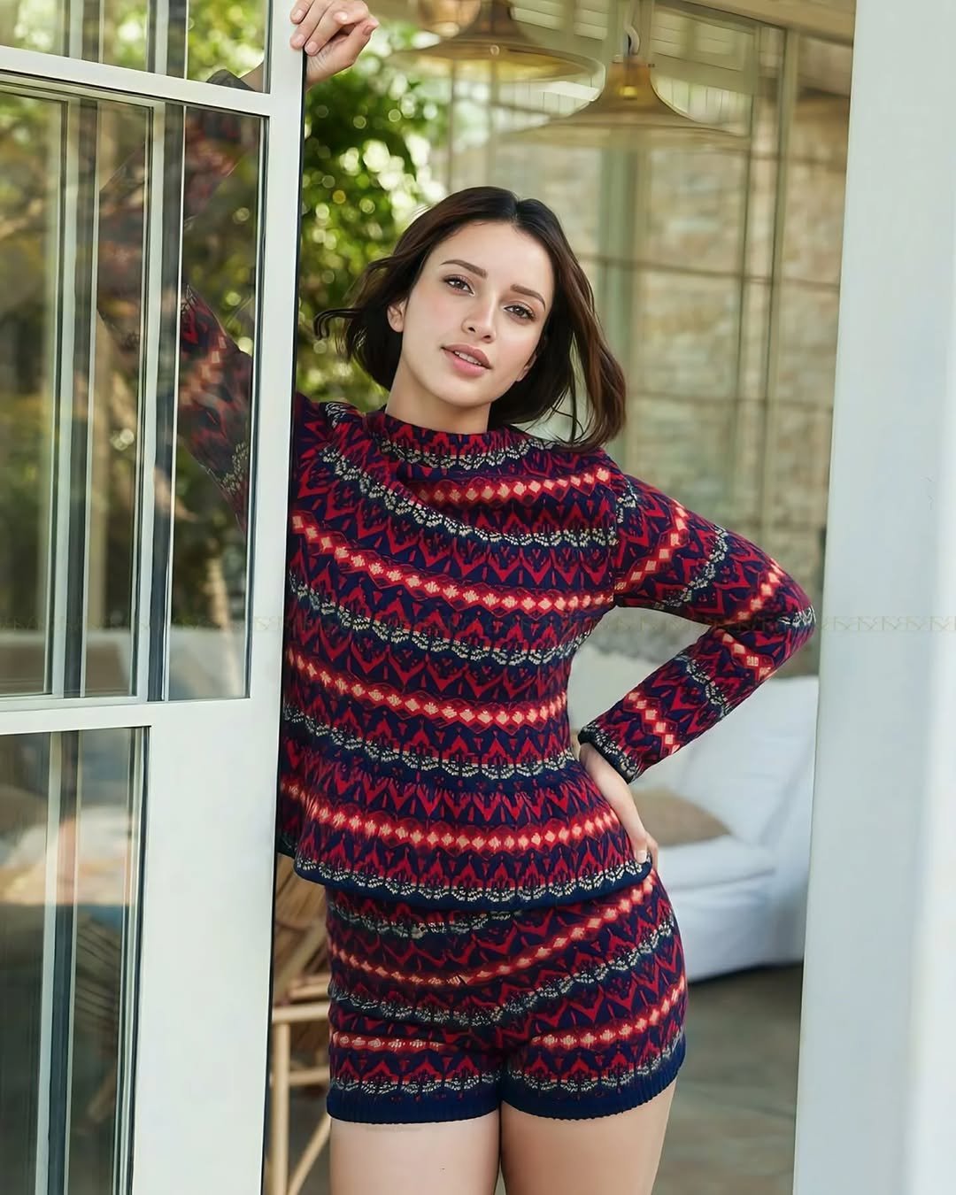 Tripti Dimri Stuns in Stylish Printed Outfit – Latest HD Photos (7)