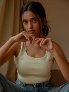 Trupti Ravindra Stunning Casual Look in Pastel Top Latest HD Photos latest HD photos