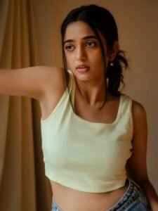 Trupti Ravindra Stunning Casual Look in Pastel Top Latest HD Photos stunning fashion look