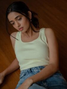 Trupti Ravindra Stunning Casual Look in Pastel Top Latest HD Photos trending celebrity photos