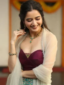 Ashika Ranganath Stuns in Elegant Traditional Outfit – Latest HD Photos (4)