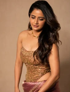 Ashika Ranganath Stuns in Pink Designer Lehenga at SIIMA Awards 2026 (37)