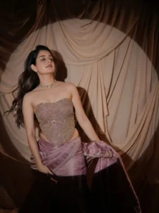 Ashika Ranganath Stuns in Pink Designer Lehenga at SIIMA Awards 2026 (60)