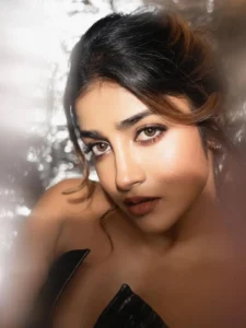 Dimple Hayathi Stuns in Elegant Black Designer Gown at Glamorous Photoshoot (11)