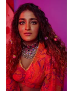 Dimple Hayathi Turns Up the Glam Quotient in Stunning Red Outfit Photos (1)