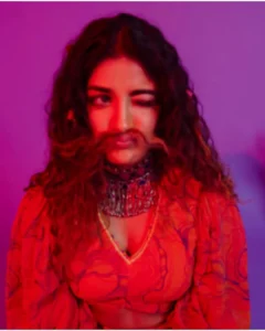 Dimple Hayathi Turns Up the Glam Quotient in Stunning Red Outfit Photos (7)