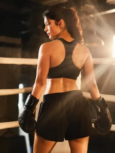 Nabha Natesh Shows Her Fierce Side in Intense Boxing-Themed Photoshoot (11)