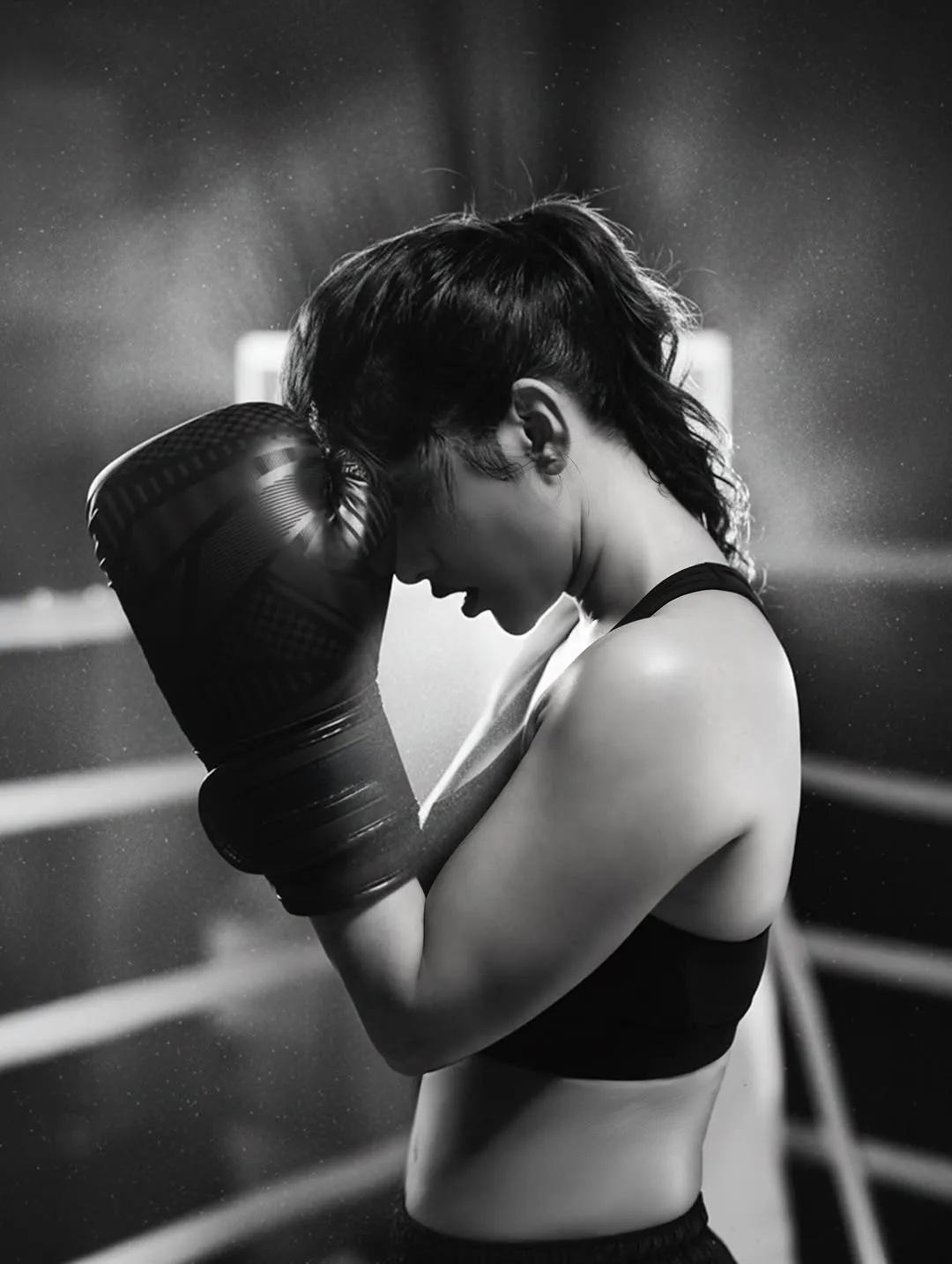 Nabha Natesh Shows Her Fierce Side in Intense Boxing-Themed Photoshoot (2)