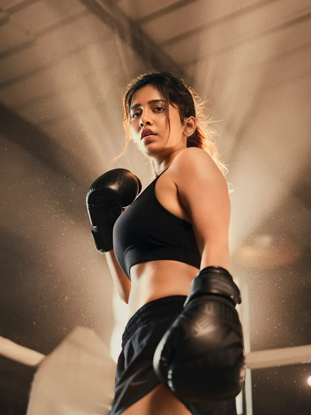 Nabha Natesh Shows Her Fierce Side in Intense Boxing-Themed Photoshoot (3)