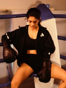 Nabha Natesh Shows Her Fierce Side in Intense Boxing-Themed Photoshoot (4)