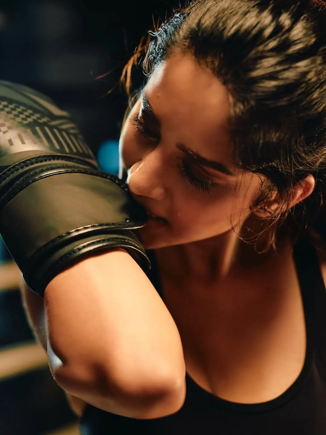 Nabha Natesh Shows Her Fierce Side in Intense Boxing-Themed Photoshoot (6)