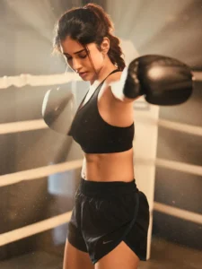 Nabha Natesh Shows Her Fierce Side in Intense Boxing-Themed Photoshoot (7)