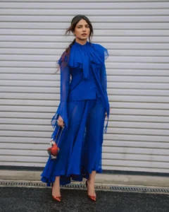 Priyanka Chopra Stuns in Elegant White Designer Outfit – Latest Photos (8)