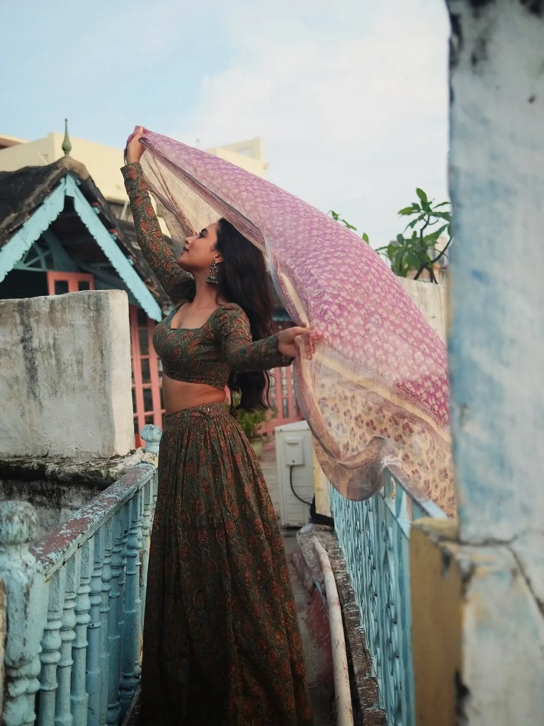 Priyanka Mohan Stuns in Elegant Traditional Ethnic Attire (5)