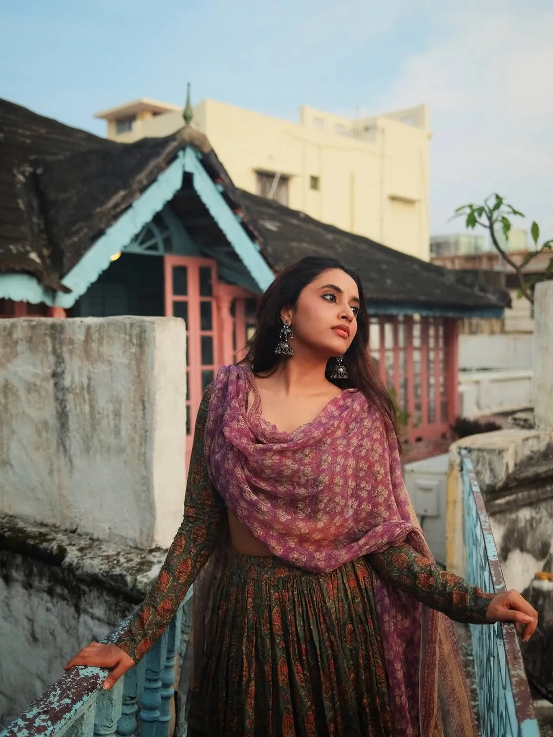 Priyanka Mohan Stuns in Elegant Traditional Ethnic Attire (6)