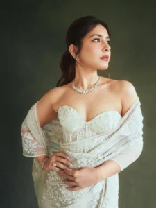 Raashi Khanna Looks Breathtaking in Elegant White Designer Outfit (4)