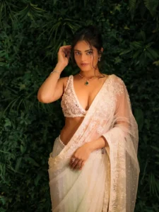 Riddhi Kumar Dazzles in Elegant Designer Saree – Latest Photos (4)