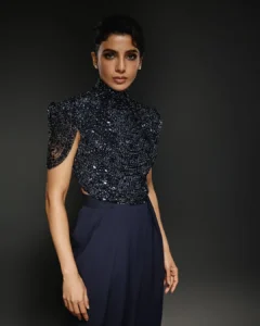 Samantha Ruth Prabhu Stuns in Elegant Black Designer Outfit at Latest Photoshoot (5)