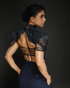 Samantha Ruth Prabhu Stuns in Elegant Black Designer Outfit at Latest Photoshoot (6)