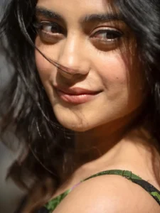 Sona Olickal Looks Charming in Floral Dress Latest Photos (13)