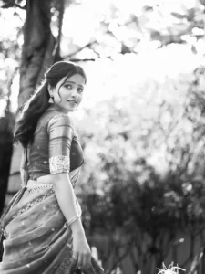 Vaishnavi Chaitanya Looks Graceful in Traditional Lehenga Saree – Latest Photos (8)